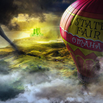Make a Hot Air Balloon Scene From the Wizard of Oz icon