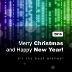 Create a Greeting Card for Christmas and New Year icon